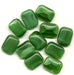 Glass Octagons  18 x 13mm Dark Green Moonstone  1 gross for