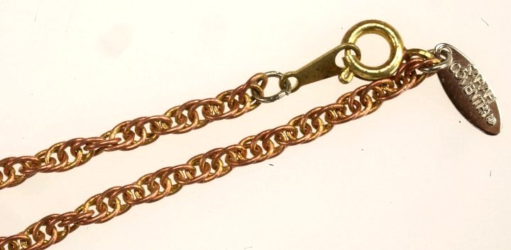  Brass Rope Chain D260  24 Inches  1/2 Gross For