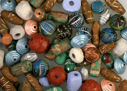 Mixed Clay Beads  3 Pounds For