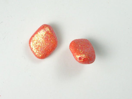 Plastic Glitter bead 100 Pieces For