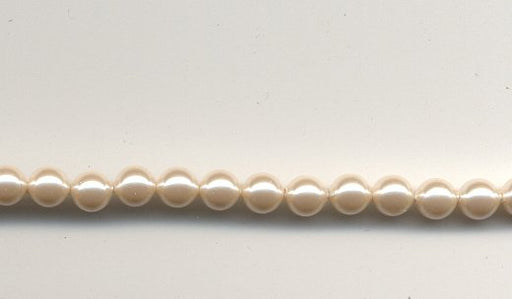 6 MM Pearlized Plastic Bead. 7 gross for