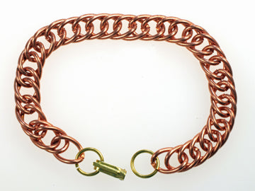 Chain Bracelet  Double Curb  1/2 Gross For