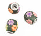 Floral Beads  72 Pieces For