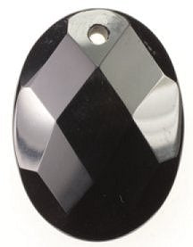 Onyx Pendant  30mm x 22mm  2 For