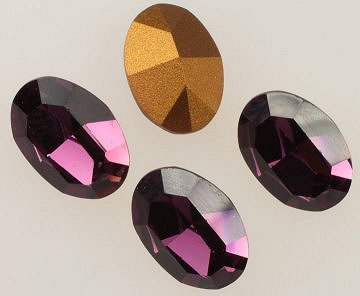 Swarovski ART #4100 Ovals  10 x 8mm  Gemstone Colors  1/4 gross for