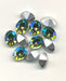 Swarovski ART #4100 Ovals  10 x 8mm AB Colors  1/4 gross package for