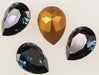 Swarovski ART #4320 Pearshapes  14 x 10mm Gemstone Colors  3 dozen for