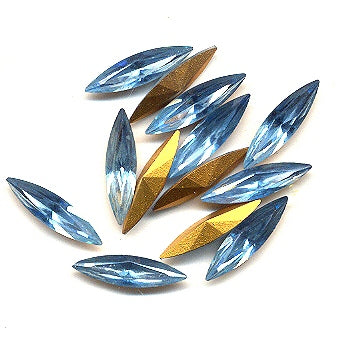 Swarovski ART #4200 Navettes  15 x 4mm  Gemstone Colors  1/2 gross for