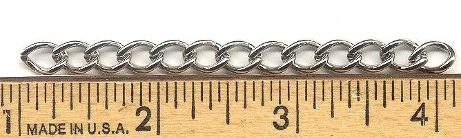 Curb Chain  3-1/4 Inches long   60 Pieces For 