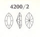 Swarovski ART #4200/2 TTC Navettes  8 x 4mm Gemstone Colors  5 gross for