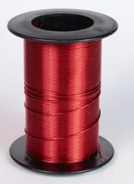 Red Color Craft Wire  28 gauge  1 Spool For