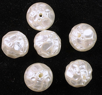 10mm Pearlized Plastic Bead  3.33 Gross For