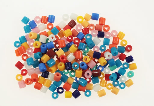  Glass Crow Beads  4mm x 5mm  1 Pound For