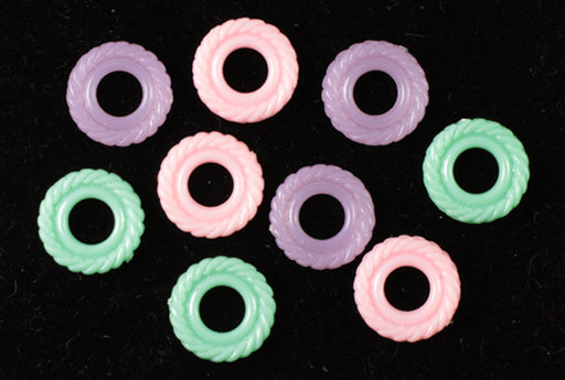 Plastic Spacer Beads  10mm  900 Pieces For