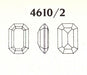 Swarovski ART #4610/2 TTC Octagons  10 x 8mm Gemstone Colors  1/2 gross for