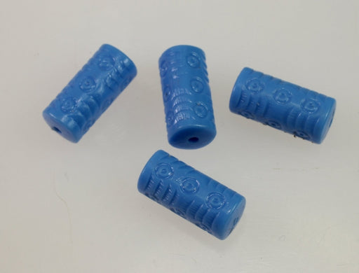 Plastic Tube Beads  19mm x 8mm  1 Pound for