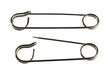Kilt Pins Rhodium Plated  2 Sizes Available  1 Dozen For