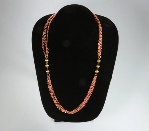 Multi Strand Necklace  52 Inches Long