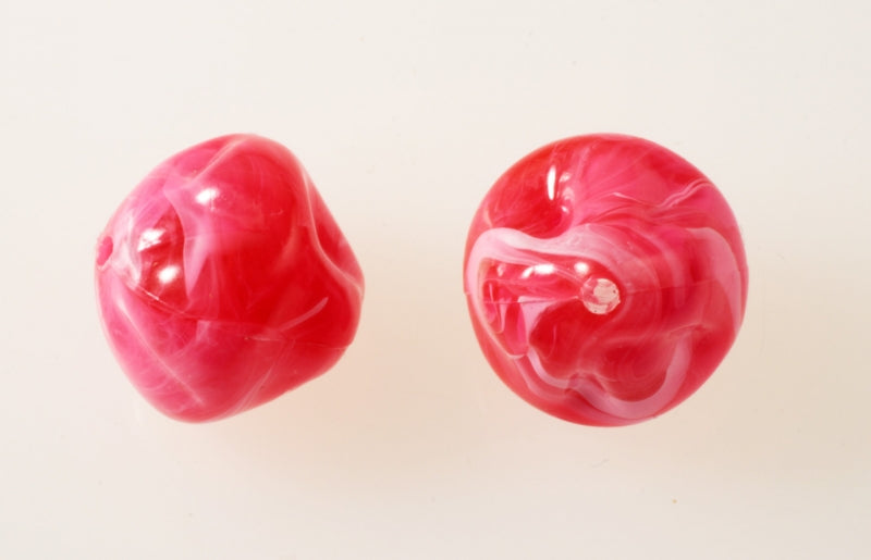 Plastic Beads 15mm Colors Available Pound For