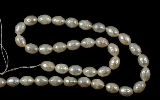 Fresh Water Pearl  Oval  16 Inch Strands  One Strand For
