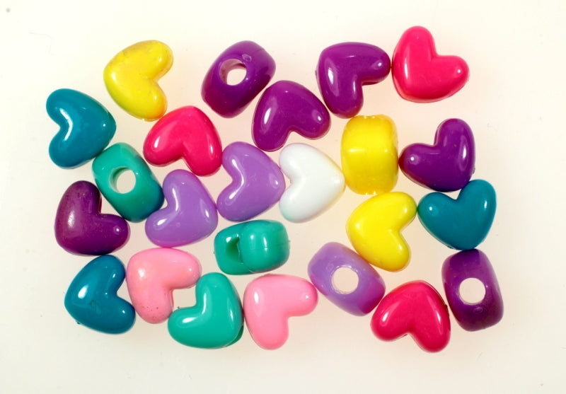 Heart Shape Pony Bead Pound For - Main Image