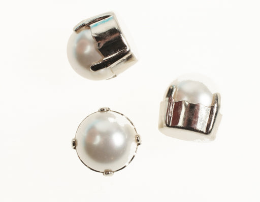 Glass Pearl In Setting  10mm  24 For