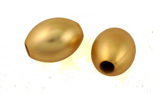 Matte Gold Plated Plastic Bead  26mm x 20mm  72 For
