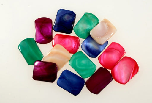 Mother Of Pearl Flat Back Cabochons  1 Pound For