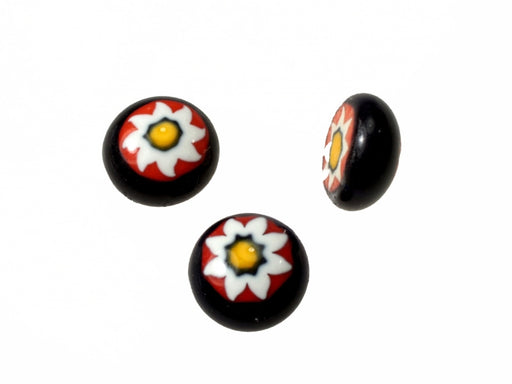 Millefiori Cabochon  10mm  Two Colors Avalible  100 For