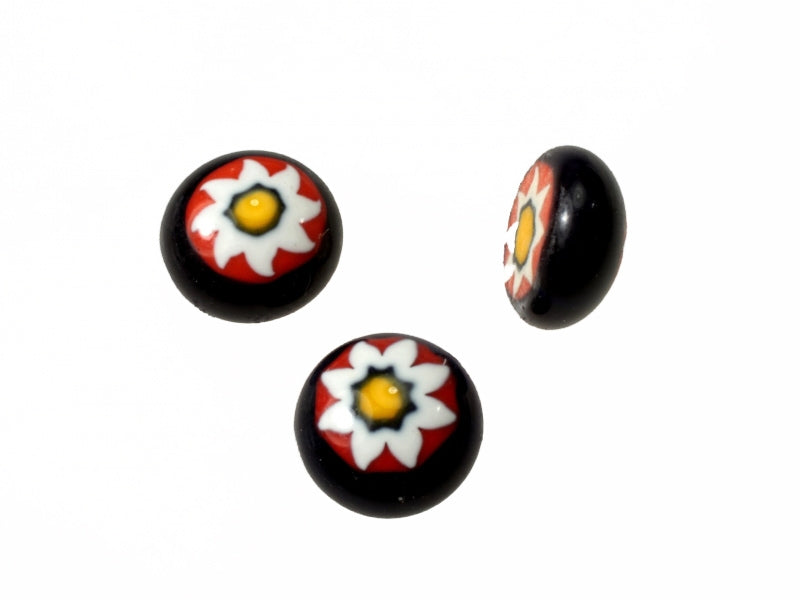 Millefiori Cabochon  10mm  Two Colors Avalible  100 For