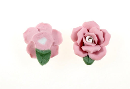 Porcelain Roses  22mm  24 pieces For