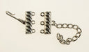 3 Strand Hook Clasp  50 Sets For