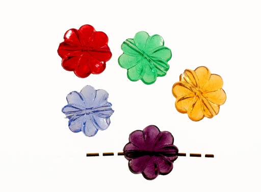 Multi Color Transparent Plastic Bead Assortment  12mm  500 Pieces For