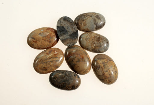 Picture Jasper  25mm x 16mm  1 Dozen For