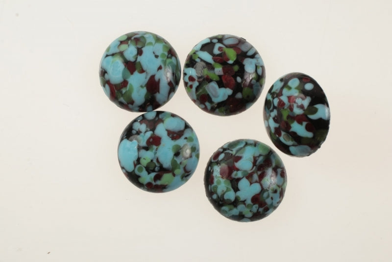Glass Cabochon  24mm  60 pieces For