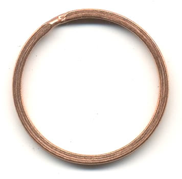 Steel Split Ring 1-1/2 inch diameter 1 gross for