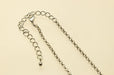 Rolo Chain Necklace Sterling Silver Plated  25-28 Inches  1 Dozen For