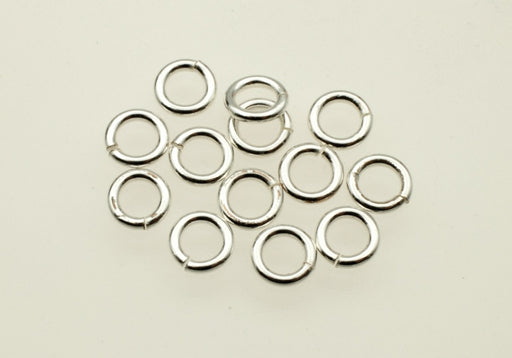Jump Rings.925 1/10 Silver Filled  5mm  200 For