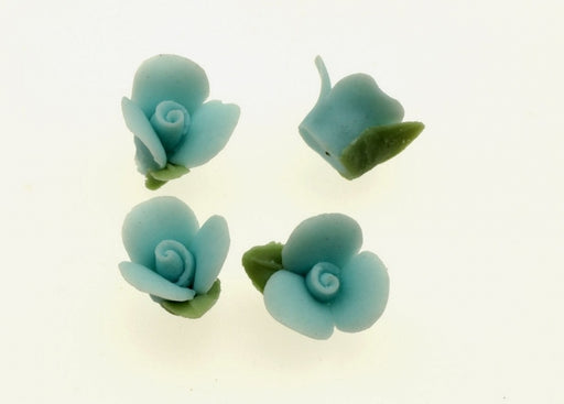 Porcelain Rose Bud  10mm  100 For