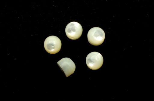 Mother Of Pearl Cabochon  4mm  150 For