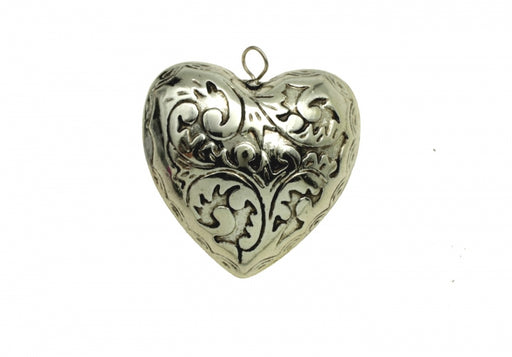 Puff Heart Pendant  41mm  10 For