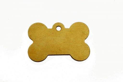 Dog Bone Stamping  1 1/2 x 1 inch  40 Pieces For