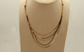 Five Strand Bib Necklace  24 Inch  1 Dozen For