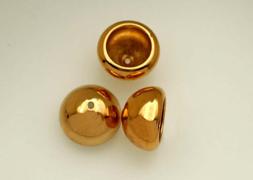 Bead Cap Gold Plated  20mm  36 For