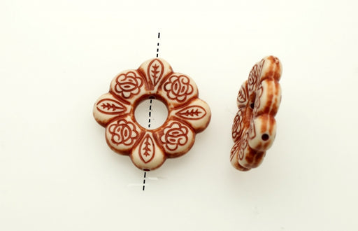 Center Hole Bead  33mm  50 For