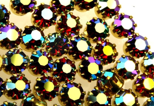 Rhinestones in settings  19ss 11 Colors Available  2 gross for