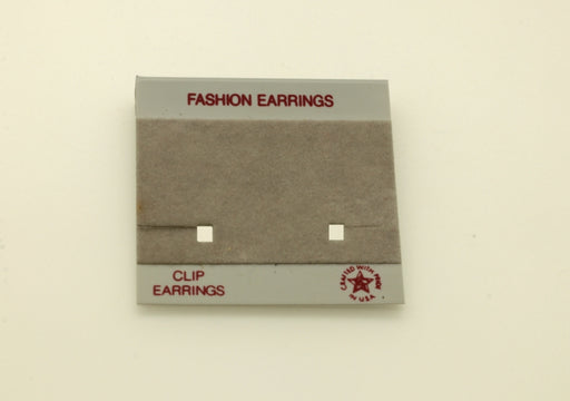 Clip Earring Display Card  100 For