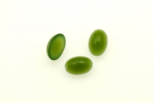 Jade Cabochon  6x4mm  50 For