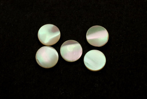 Mother Pearl Disc  7mm   100 For