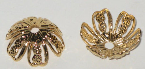 Filigree bead caps  fits beads 16 ~ 20mm  1 gross for